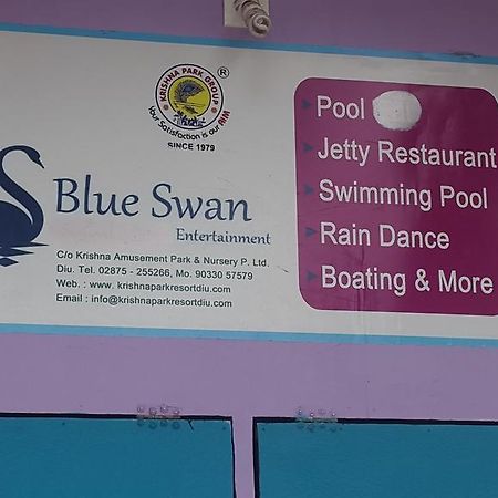 Hotel Krishna Park Resort Diu Bagian luar foto